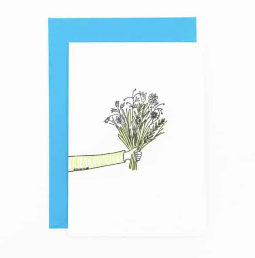 Carte Bouquet de fleurs