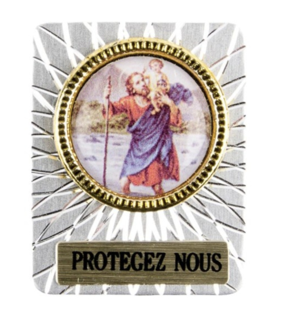Médaillon Saint Christophe