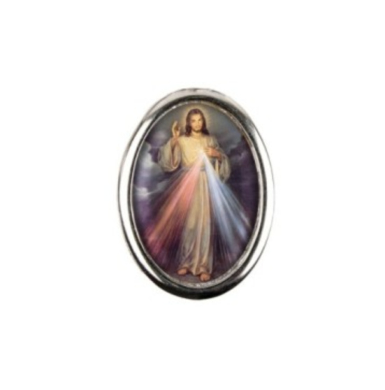 Plaque auto Jesus laser