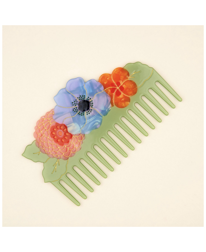 Peigne Coucou Suzette Bouquet de fleurs