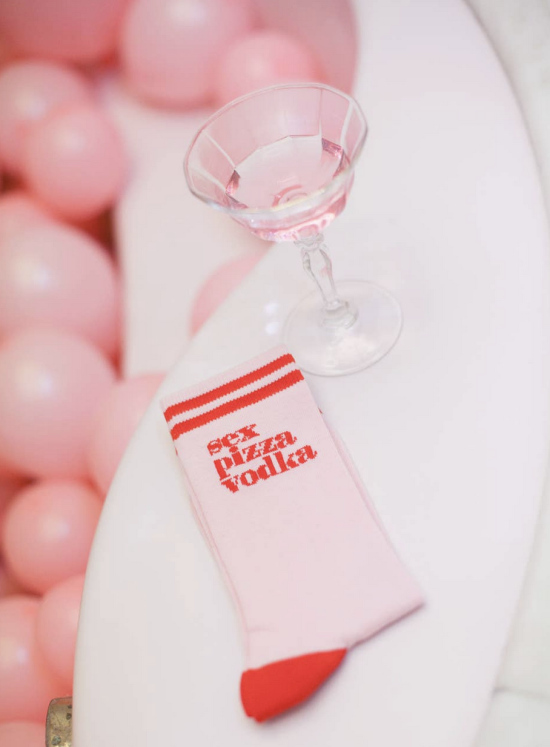 Chaussettes Sex pizza vodka
