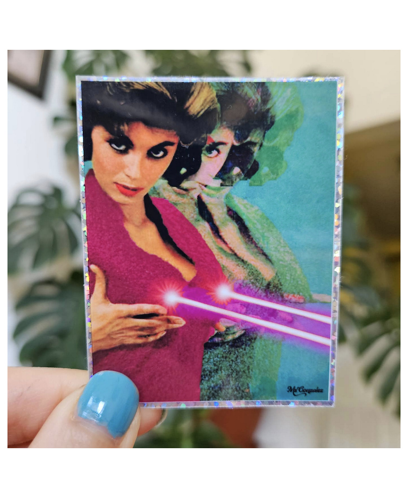 Sticker Seins laser