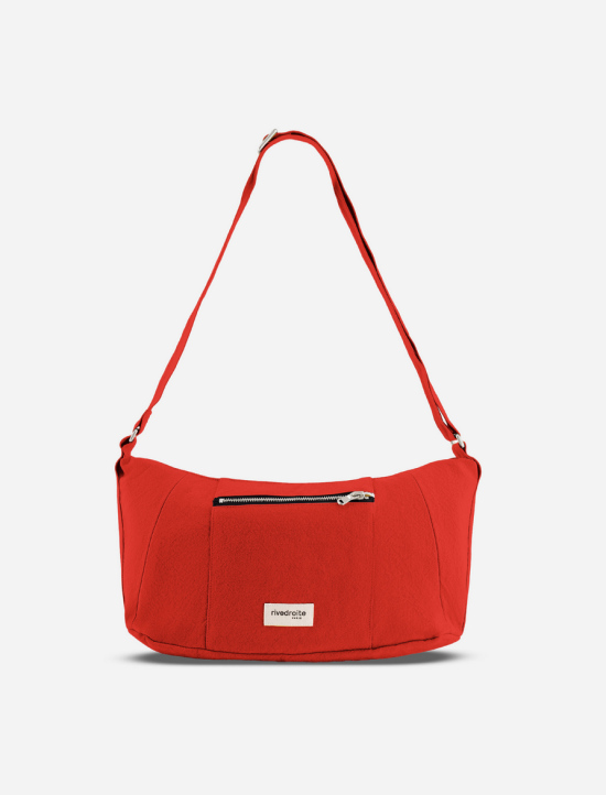 Sac Rive Droite Mini Charlot Poppy red