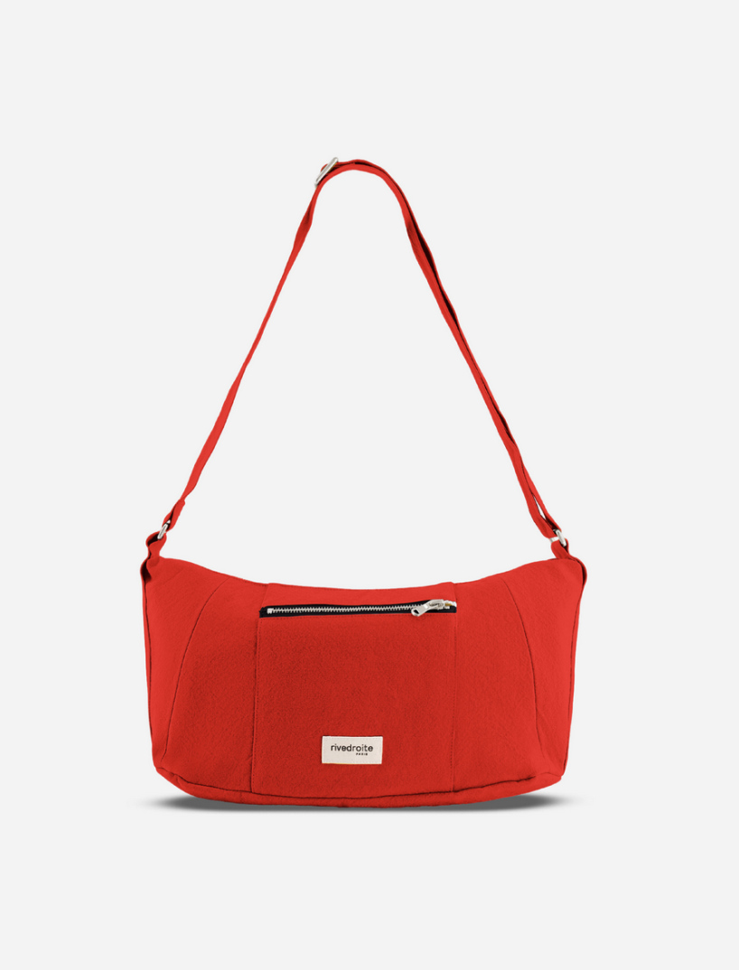 Sac Rive Droite Mini Charlot Poppy red