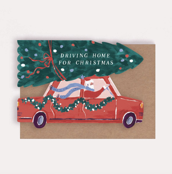 Carte Driving home for Christmas