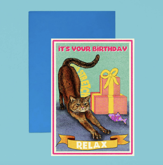 Carte Relax it's your birthday