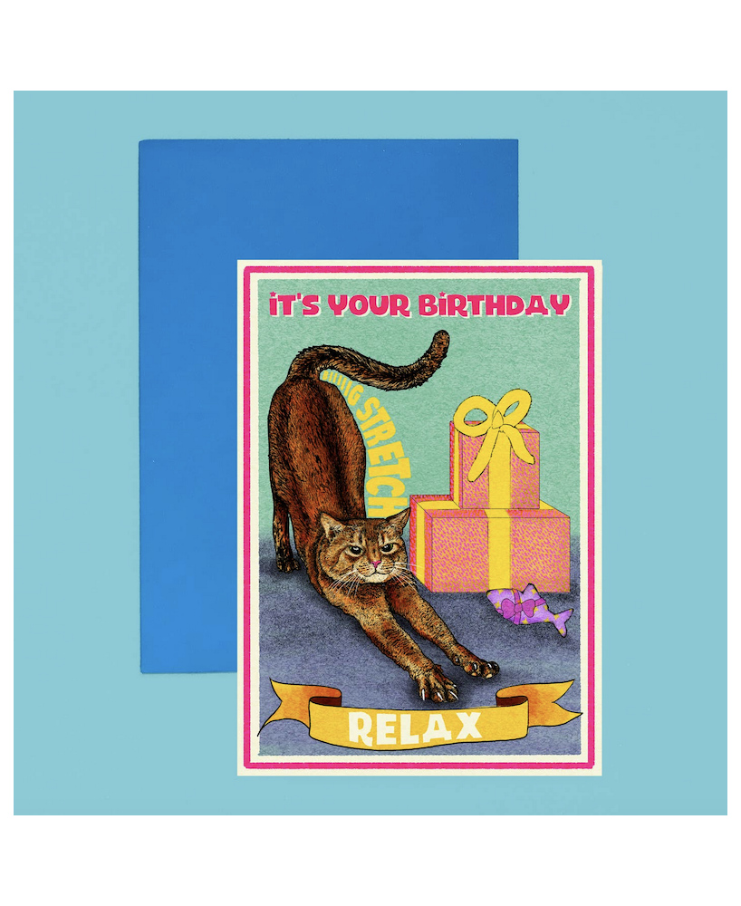 Carte Relax it's your birthday