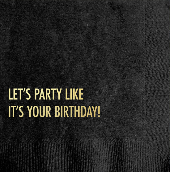 Serviettes Let's party