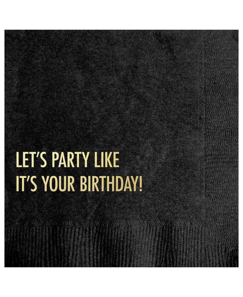 Serviettes Let's party