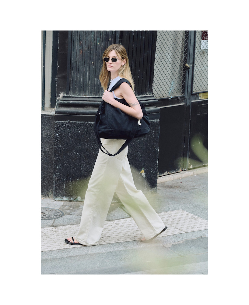 Cabas Rive Droite Montmartre XL noir