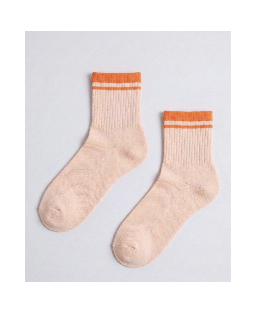 Chaussettes courtes orange 35/38
