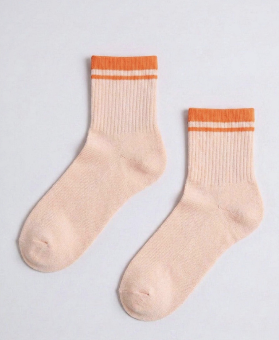 Chaussettes courtes orange 39/42