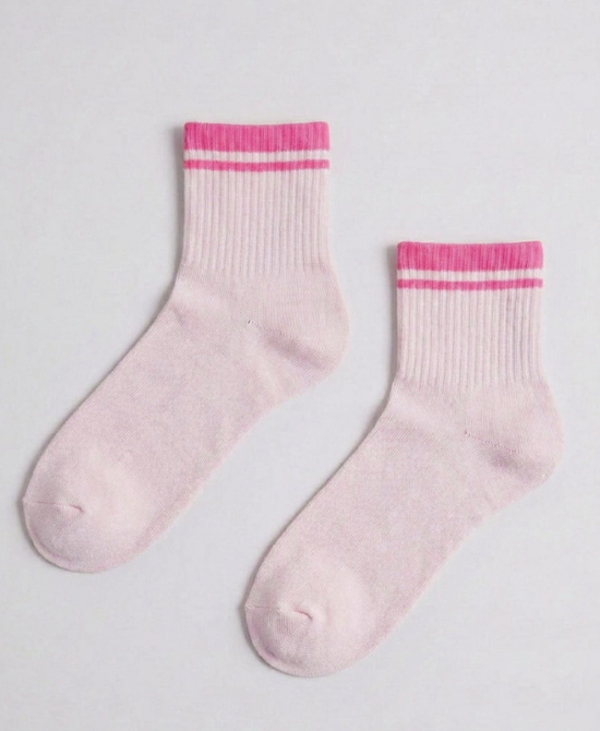Chaussettes courtes rose 39/42