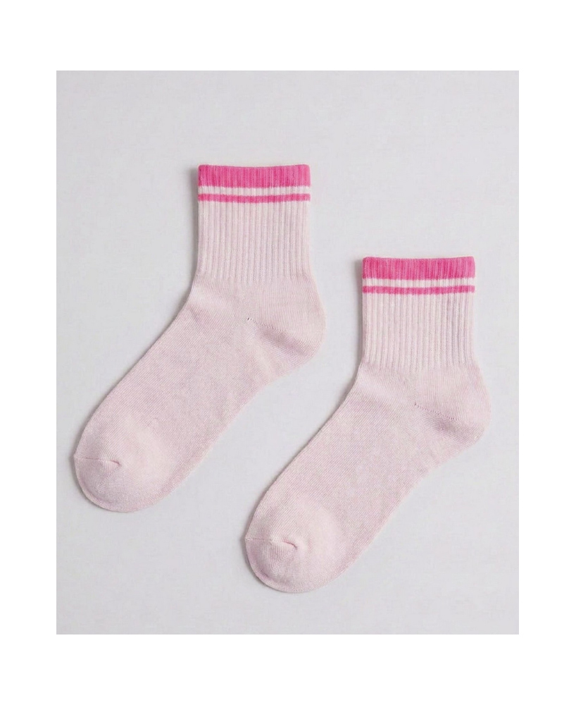 Chaussettes courtes rose 39/42