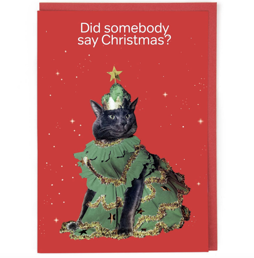 Carte Did someone said Christmas