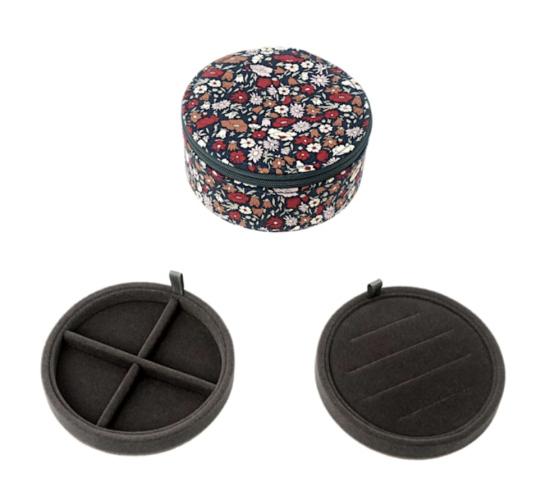 Boîte à bijoux ronde Liberty Petal & Daisy