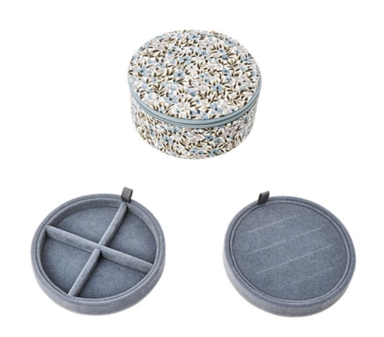 Boîte à bijoux ronde Liberty Rhea