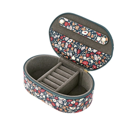 Boîte à bijoux ovale Liberty Petal & Daisy