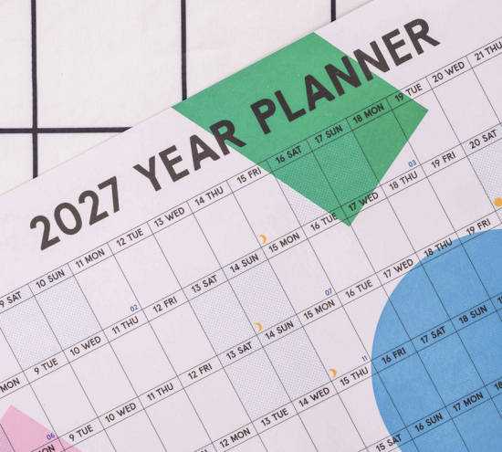 Poster Planner 2027 Design Museum