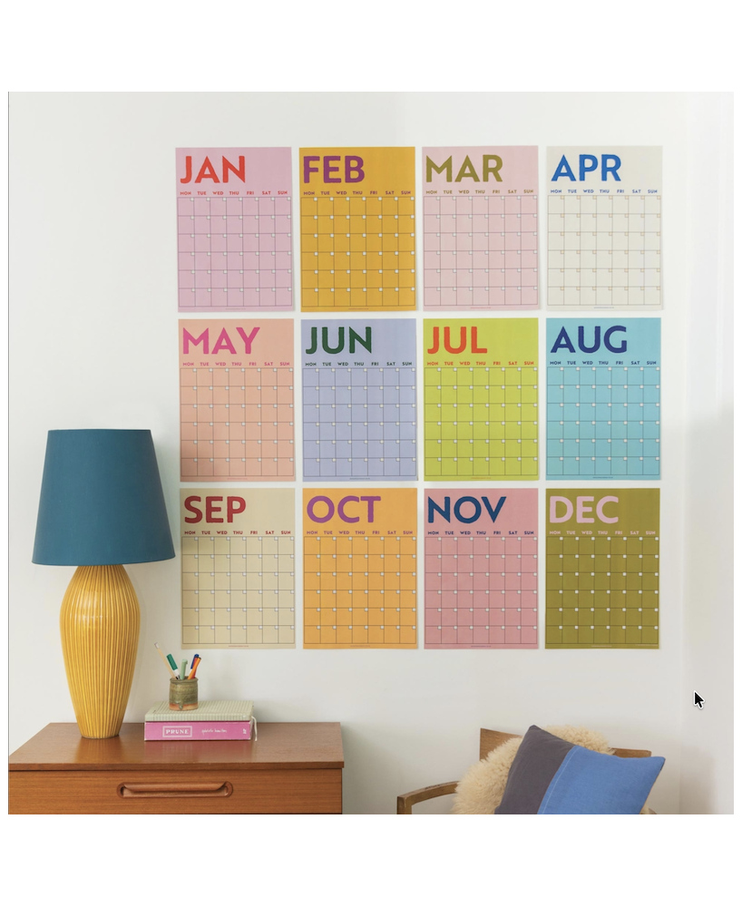 Wall planner A3