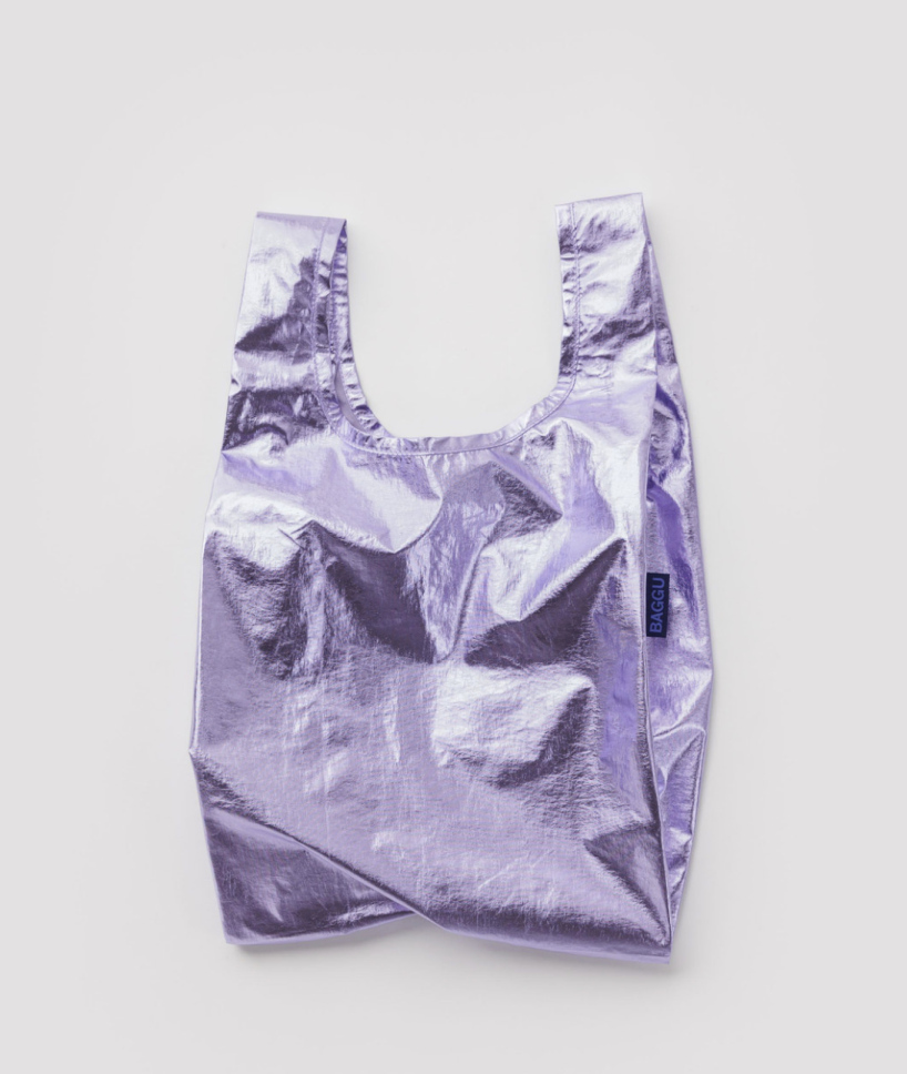 Petit sac réutilisable Métal lavande