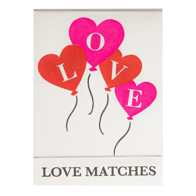Pochette d'allumettes Love