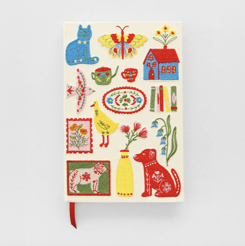 Carnet Motifs brodés