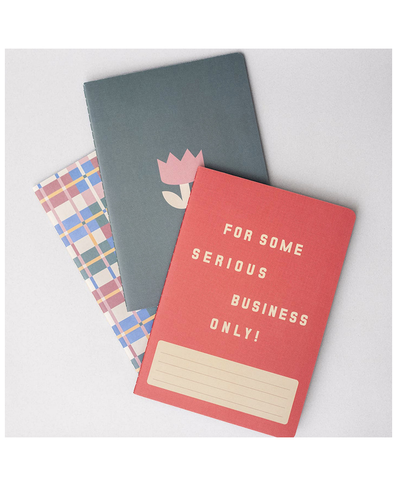 Set 3 carnets souples