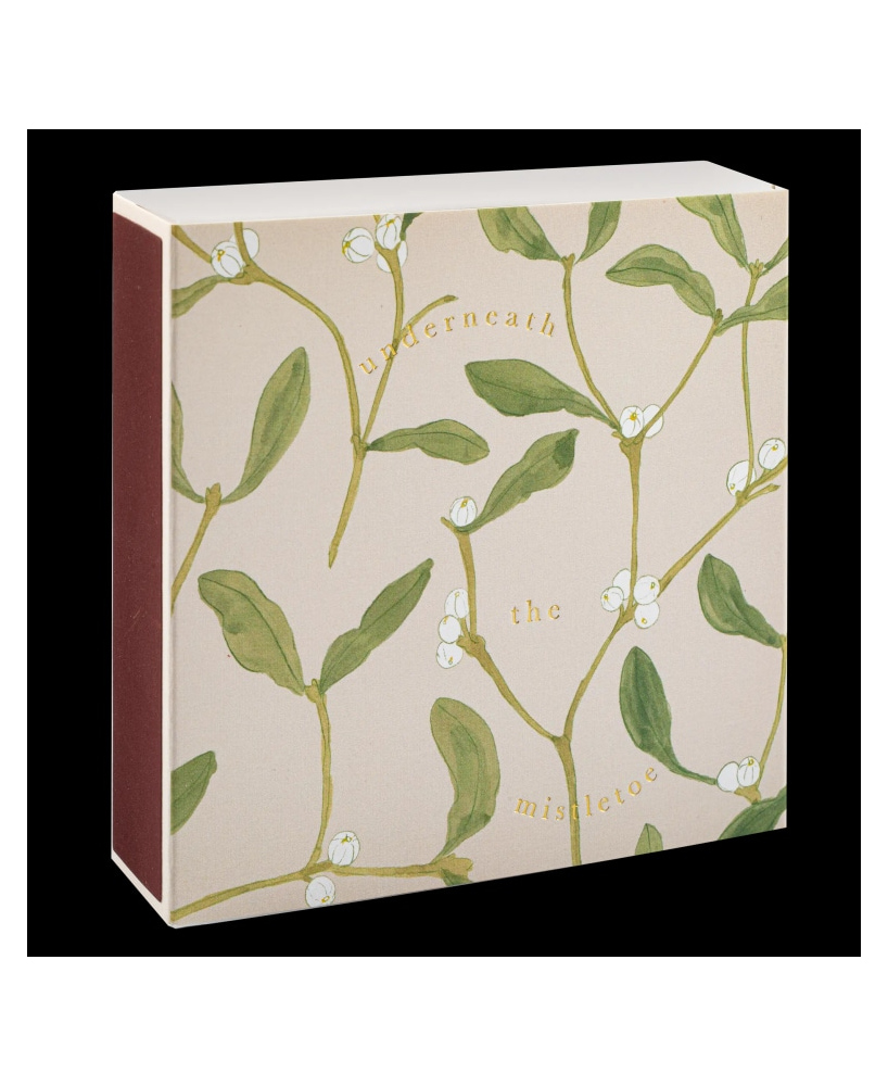 Boîte carrée d'allumettes Mistletoe