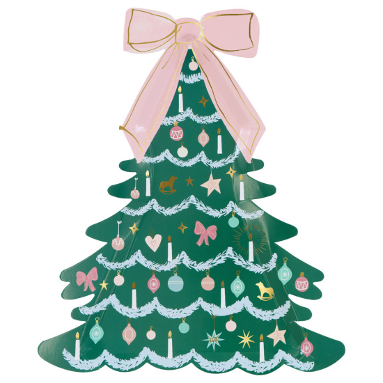Assiettes Sapin de Noël Meri Meri