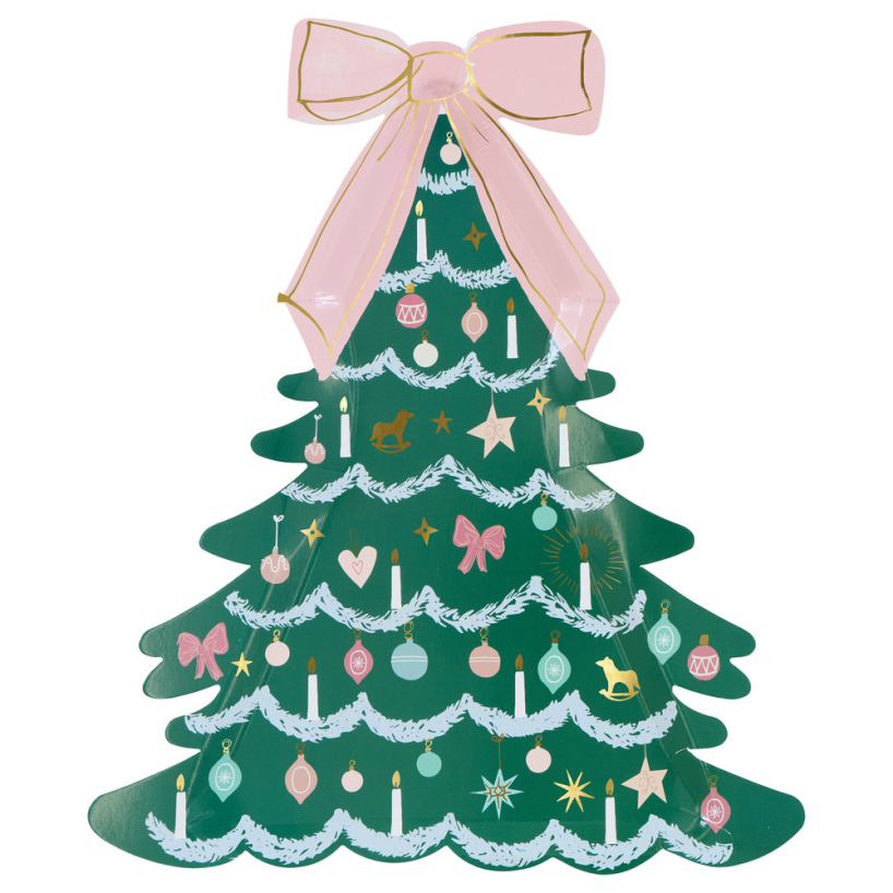 Assiettes Sapin de Noël Meri Meri