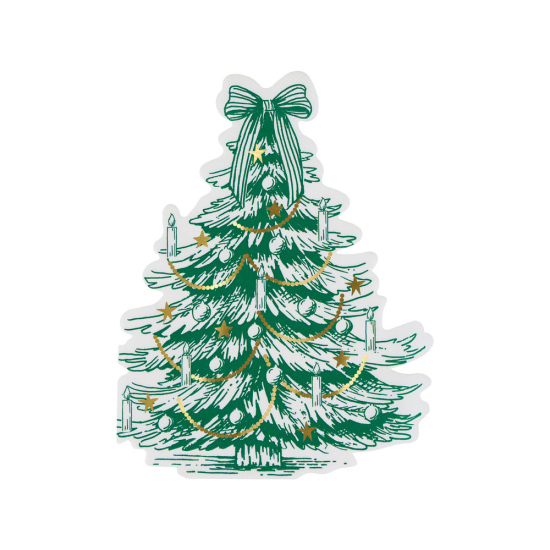 Serviettes Sapins Toile de Jouy Meri Meri