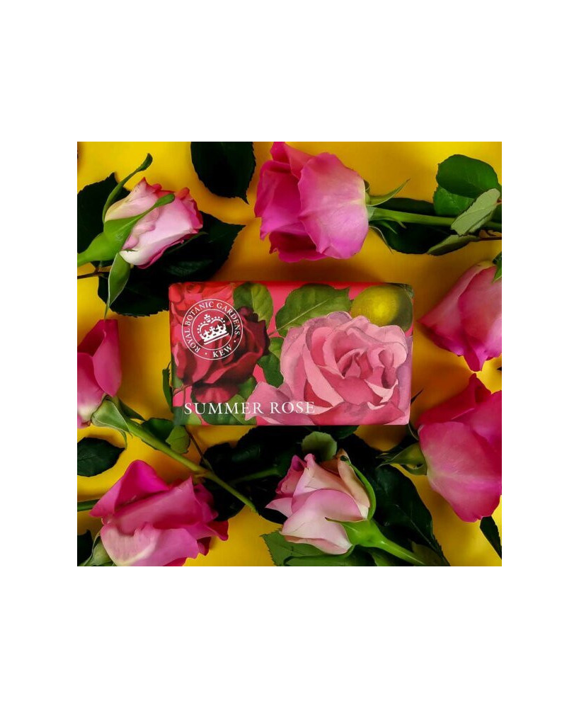 Savon Kew Gardens rose d'été