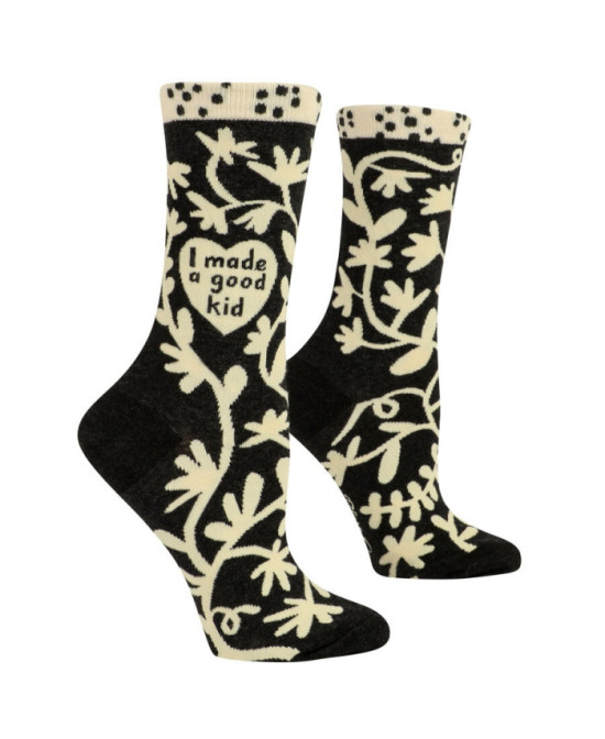 Chaussettes I made a good kid
