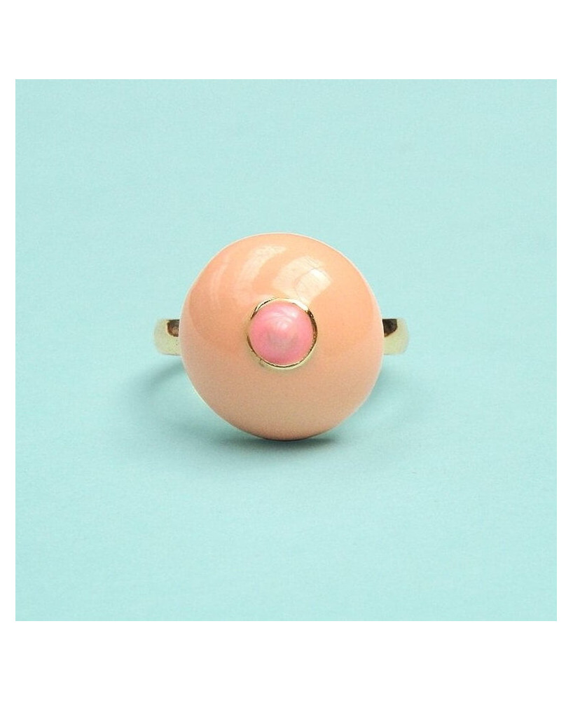 Bague Sein blanc Coucou Suzette