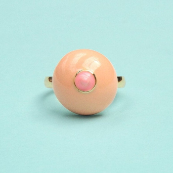 Bague Sein blanc Coucou Suzette