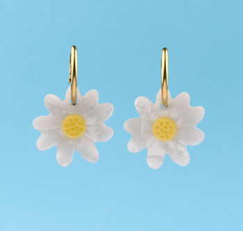 Boucles d’oreille Paquerettes Coucou Suzette