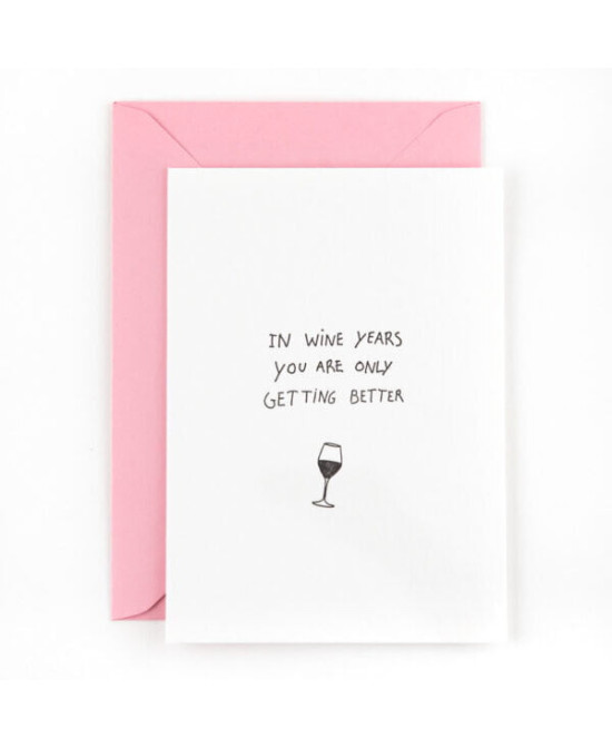 Carte In wine years