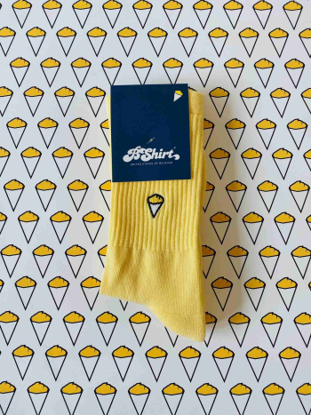Chaussettes Bshirt jaune