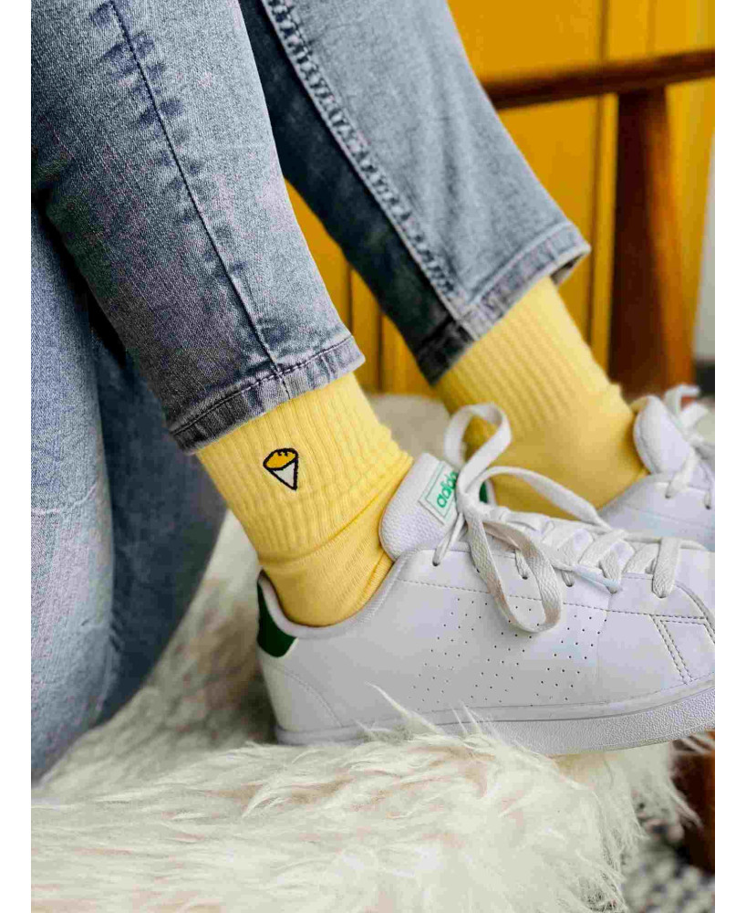 Chaussettes Bshirt jaune