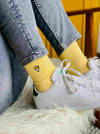 Chaussettes Bshirt jaune