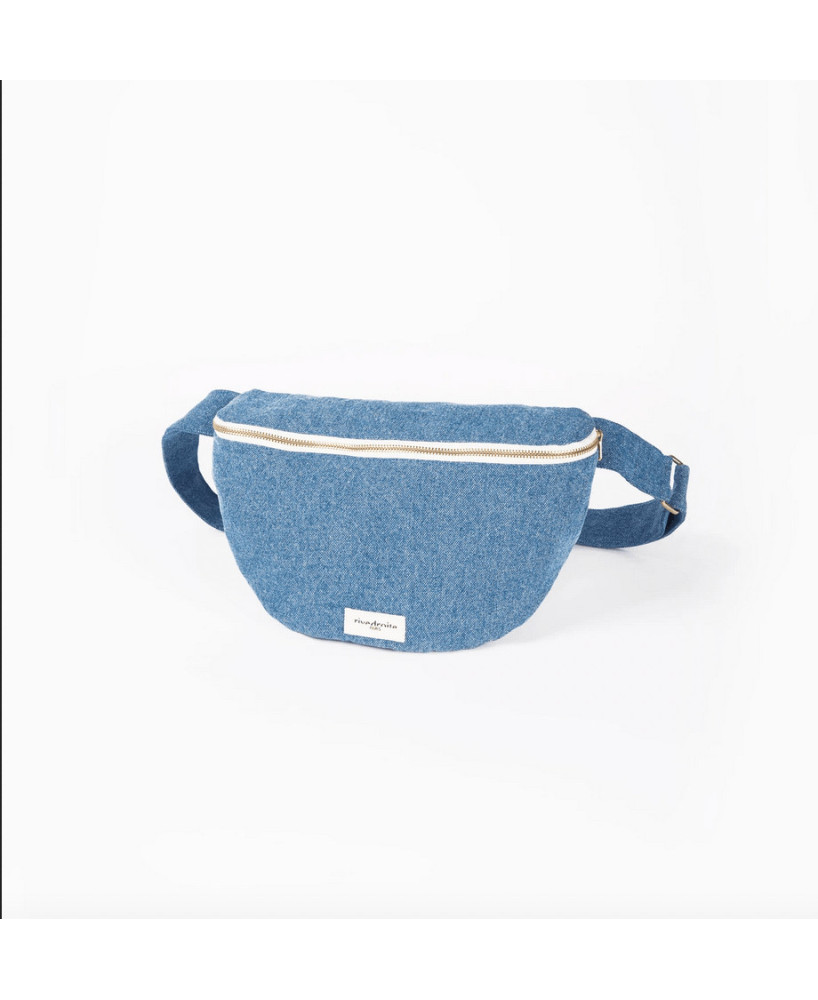 Sac banane Rive Droite  Custine  XL Denim Clair