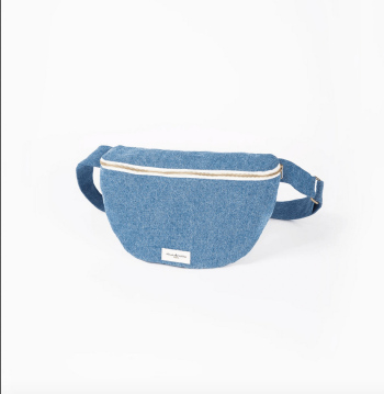 Sac banane Rive Droite  Custine  XL Denim Clair