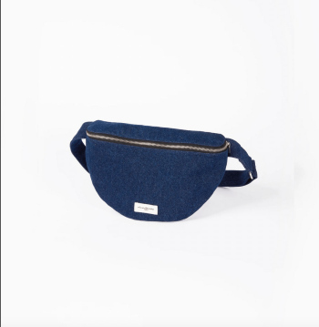 Sac banane Rive Droite Custine XL Denim Brut