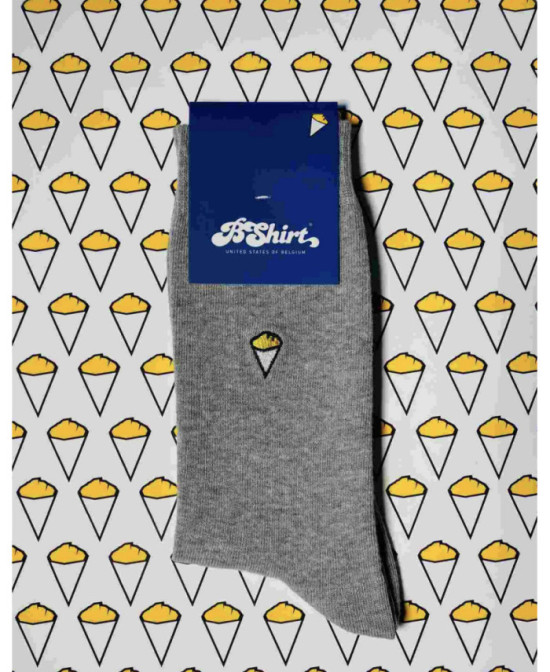 Chaussettes Bshirt gris clair