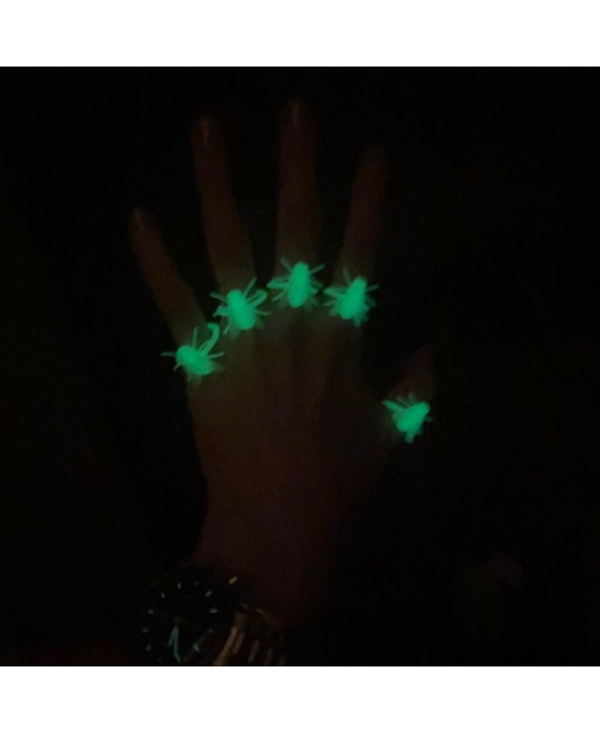 Bague mouche phosphorescente