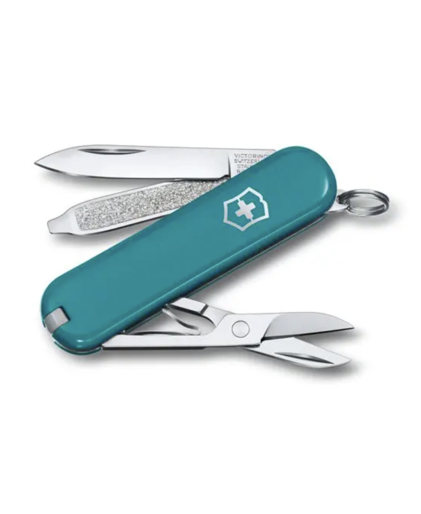 Couteau de poche Victorinox Classic vert turquoise