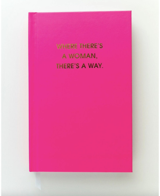 Carnet Where there's a woman there is a way