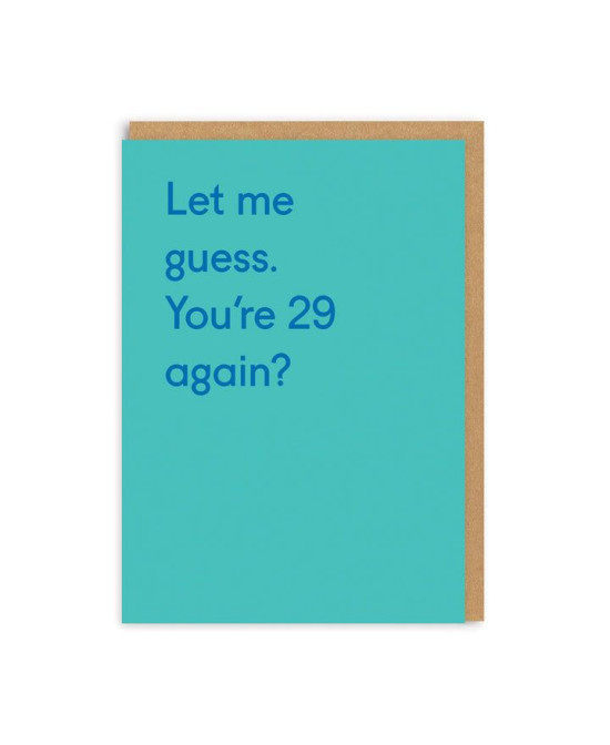 Carte Let me guess