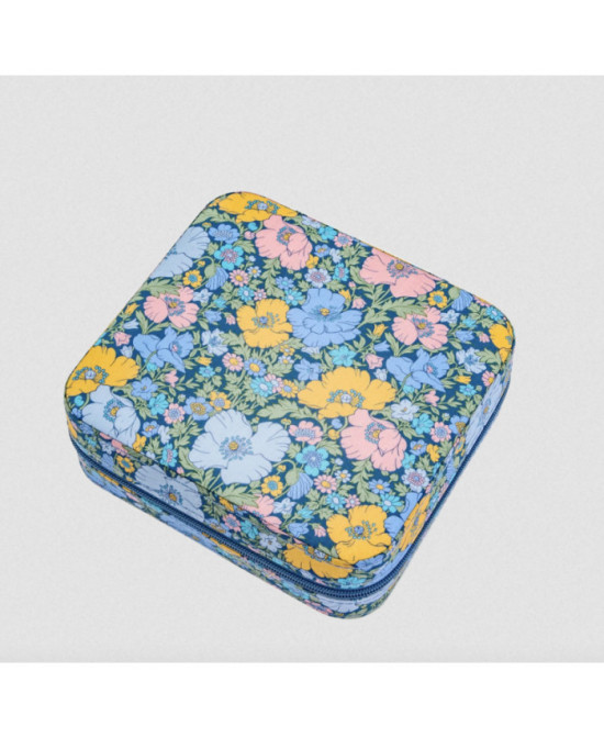 Boite à bijoux carrée Liberty Meadow song blue